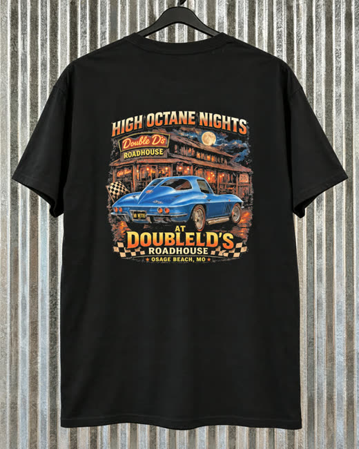Black High Octane Nights tee
